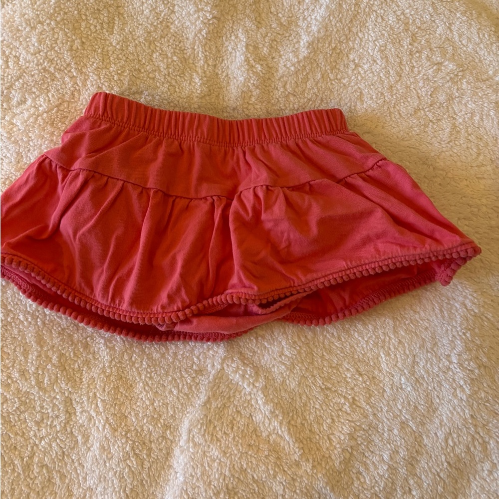 Tea Collection Pink Ruffled Skirt